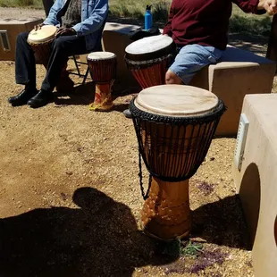 Drumming this morning