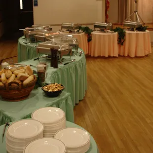 Buffet Line at a Catering Hall