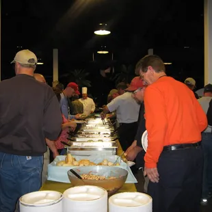 Hawaiian Luau for 2,000 people.