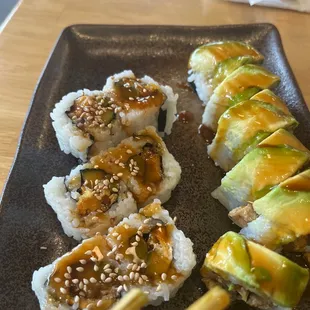 Vegan sushi