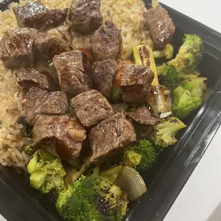 Filet mignon plate