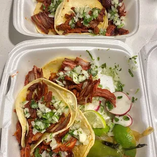 Trompo/Al pastor tacos