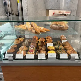 a variety of pastries