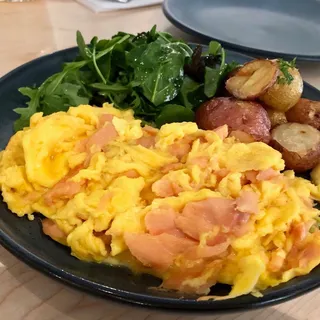 Salmon Scramble