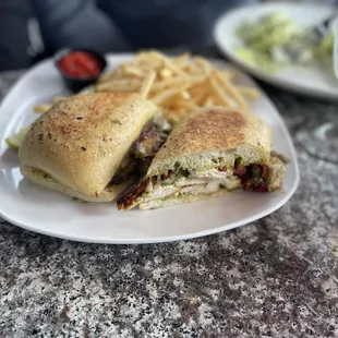 Chicken Pesto panini