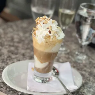 Affogato was excellent