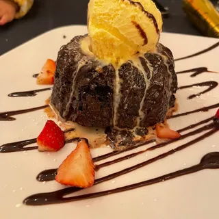 Chocolate Molten Cake Dinner