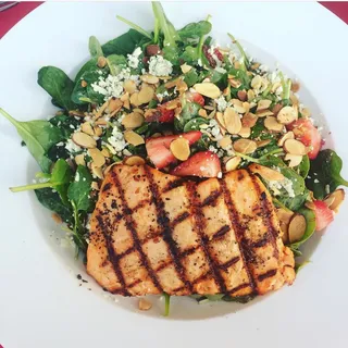 Watsonville Strawberry and Spinach Salad Lunch