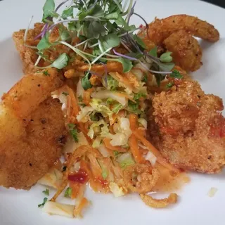 Sweet Chili Prawn Salad Lunch