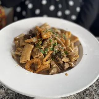 Beef Straganoff Pasta Lunch
