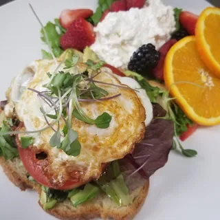 Fried Egg Avocado Toast