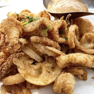 Crispy Buttermilk Fried Calamari Brunch
