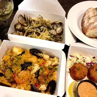 Sauteed Clams Linguini