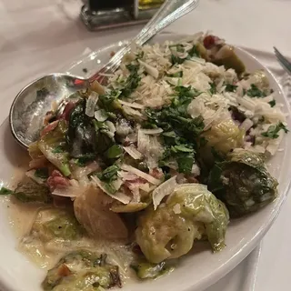 Roasted Brussels Sprouts Dinner