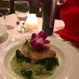 Walnut Crusted Chilean Sea Bass