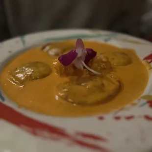 a plate of food
