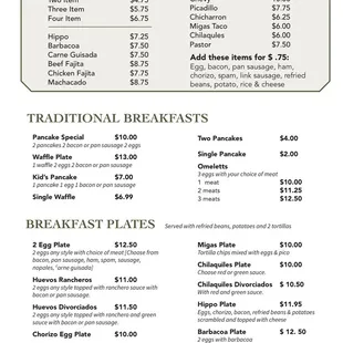 Menu Pg.1