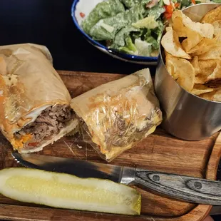 Italian beef sandwich