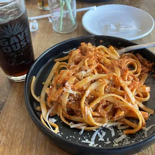 Fettuccine Bolognese