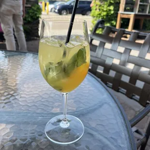White wine sangria