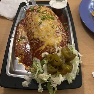 Wet burrito