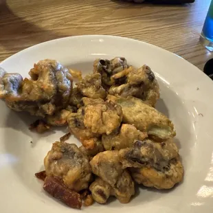 Beer batter mushrooms