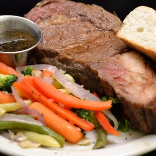Slow roasted Prime Rib every Saturday