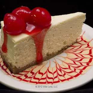 Fresh made cheesecake
