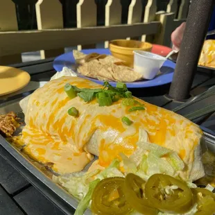 Wet burrito