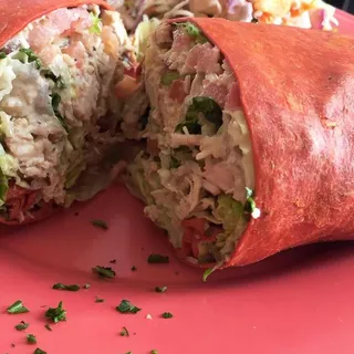Jerk Chicken Caesar Wrap