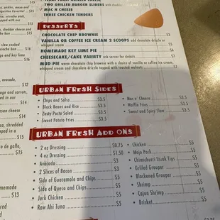 Menu 5.3.2023
