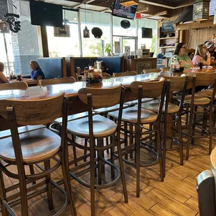 Community table high top. Seats 20!