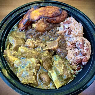 Curried Goat &amp; Beef Oxtails