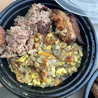 Saturday Ackee and Codfish Special