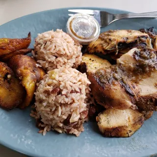 Jerk Chicken White Meat Plate