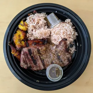 Jerk NY Steak Plate