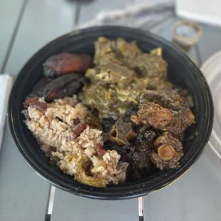 Curried Goat and Beef Oxtail