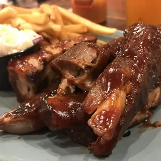BBQ Pork Spare Ribs Plate
