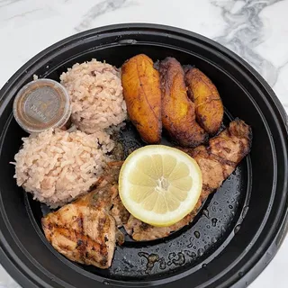 Jerk Salmon Filet Sandwich