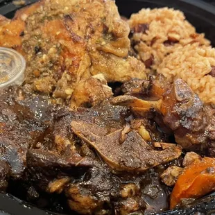 Beef Oxtails meal!