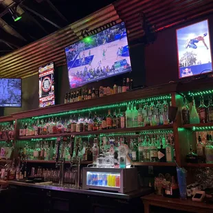 tvs on the wall
