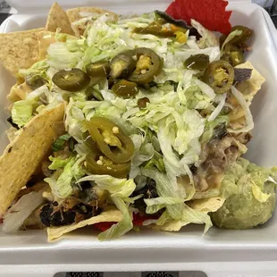 Bbq nachos
