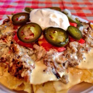 food, nachos