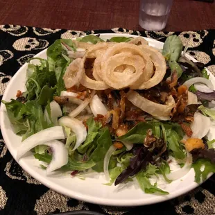 Salmon Skin Salad