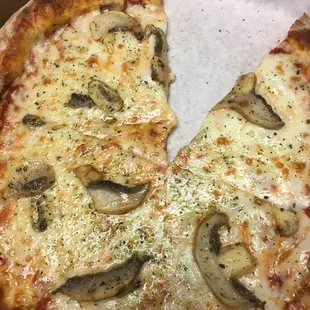 Mushroom pizza