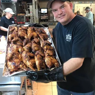 Our latest addition, smoked chicken