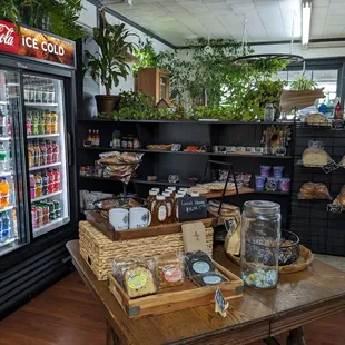 Snacks and drinks