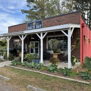 the front of the store