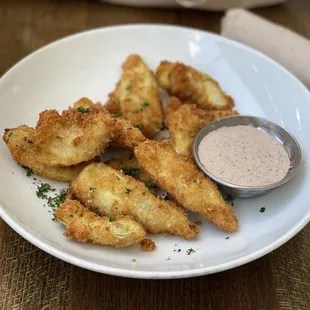 Fried Artichoke Hearts - very nice