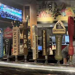 On tap selection